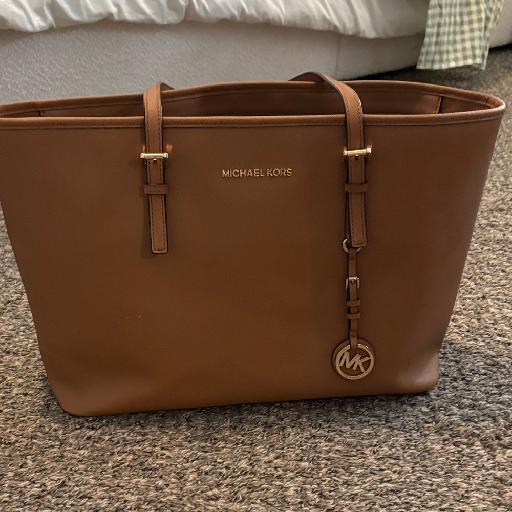 Michael Kors Tan Tote Bag